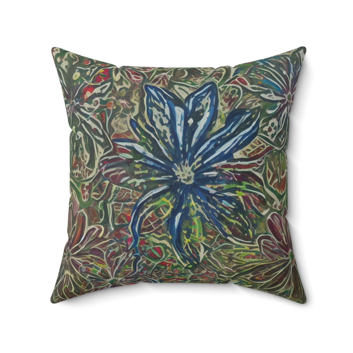 Spun Polyester Square Pillow
