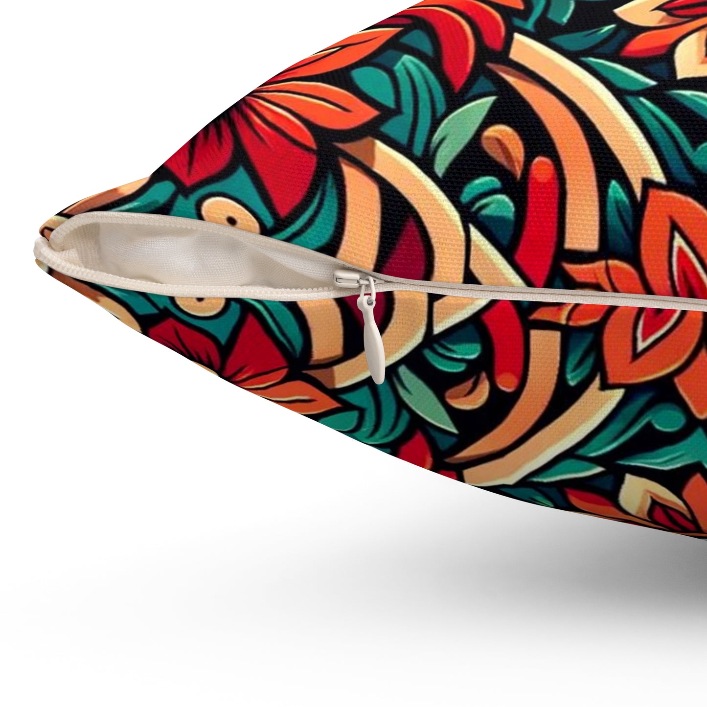 Spun Polyester Square Pillow