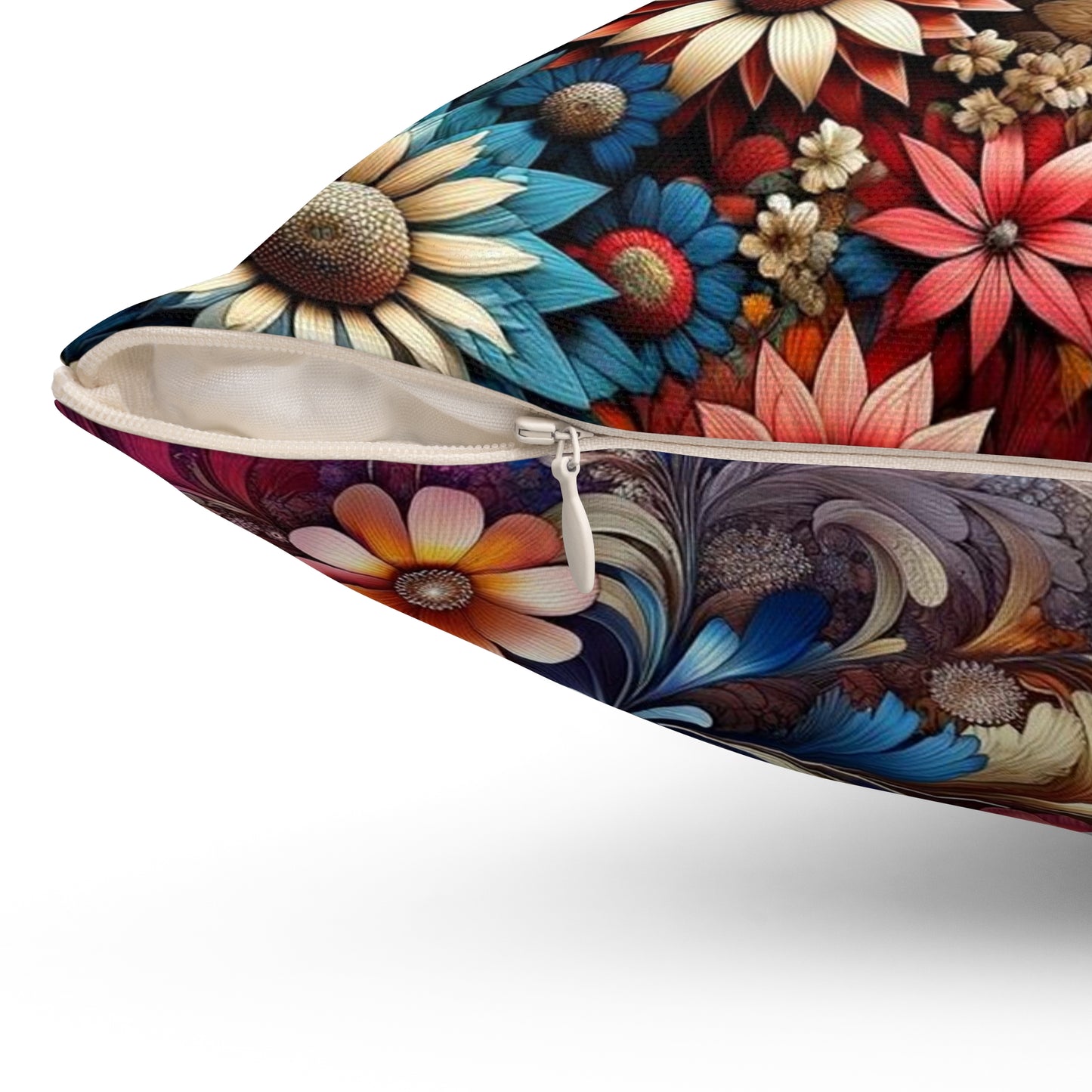 Spun Polyester Square Pillow