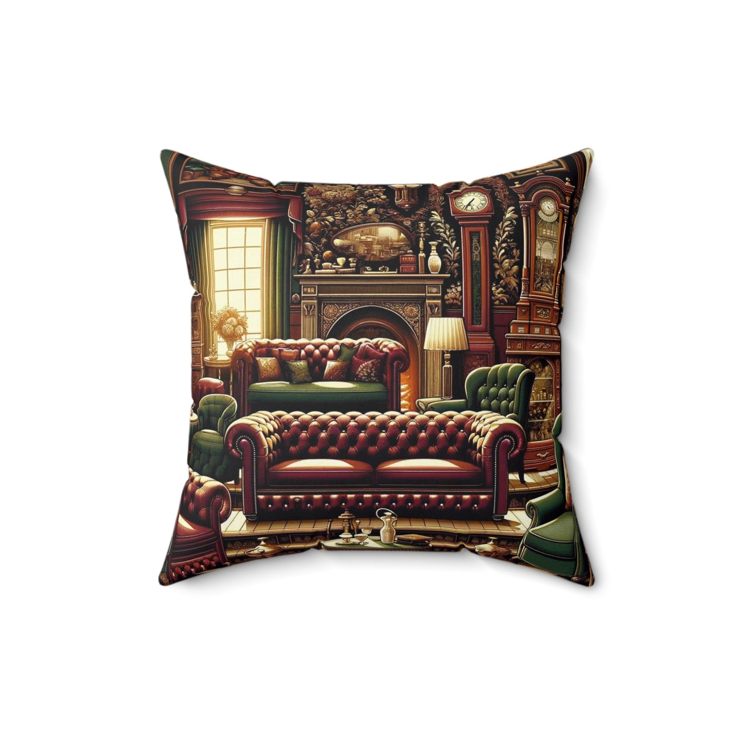 Spun Polyester Square Pillow