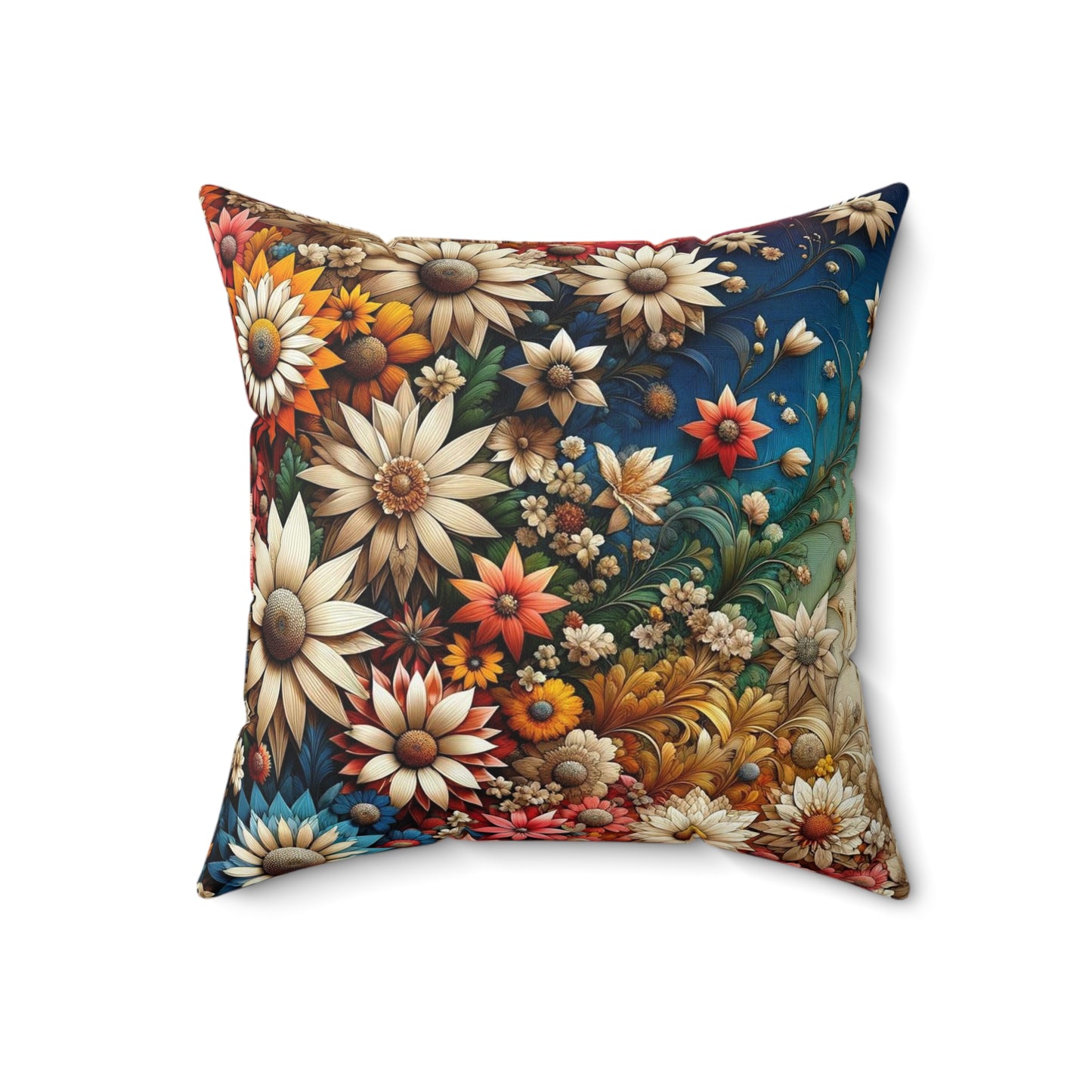 Spun Polyester Square Pillow
