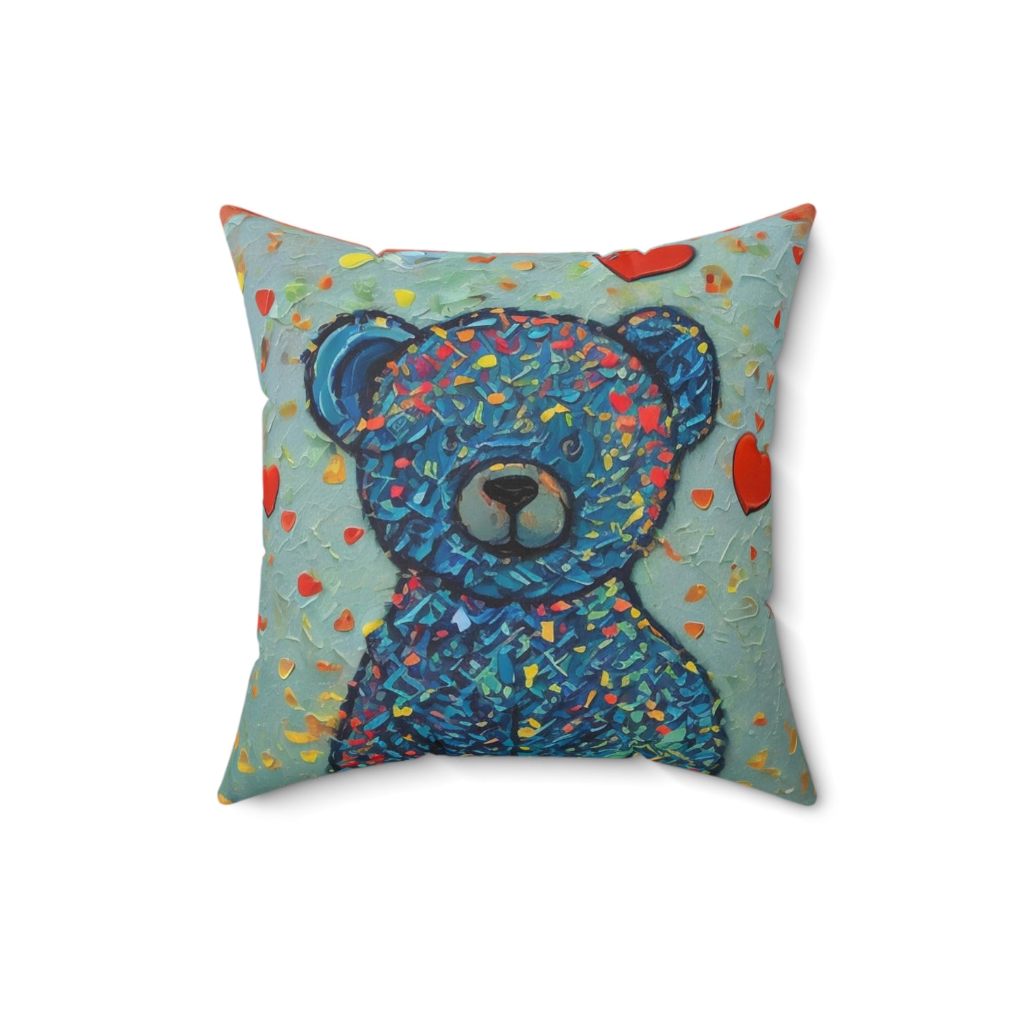 Spun Polyester Square Pillow