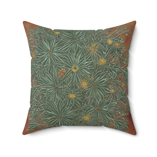 Spun Polyester Square Pillow