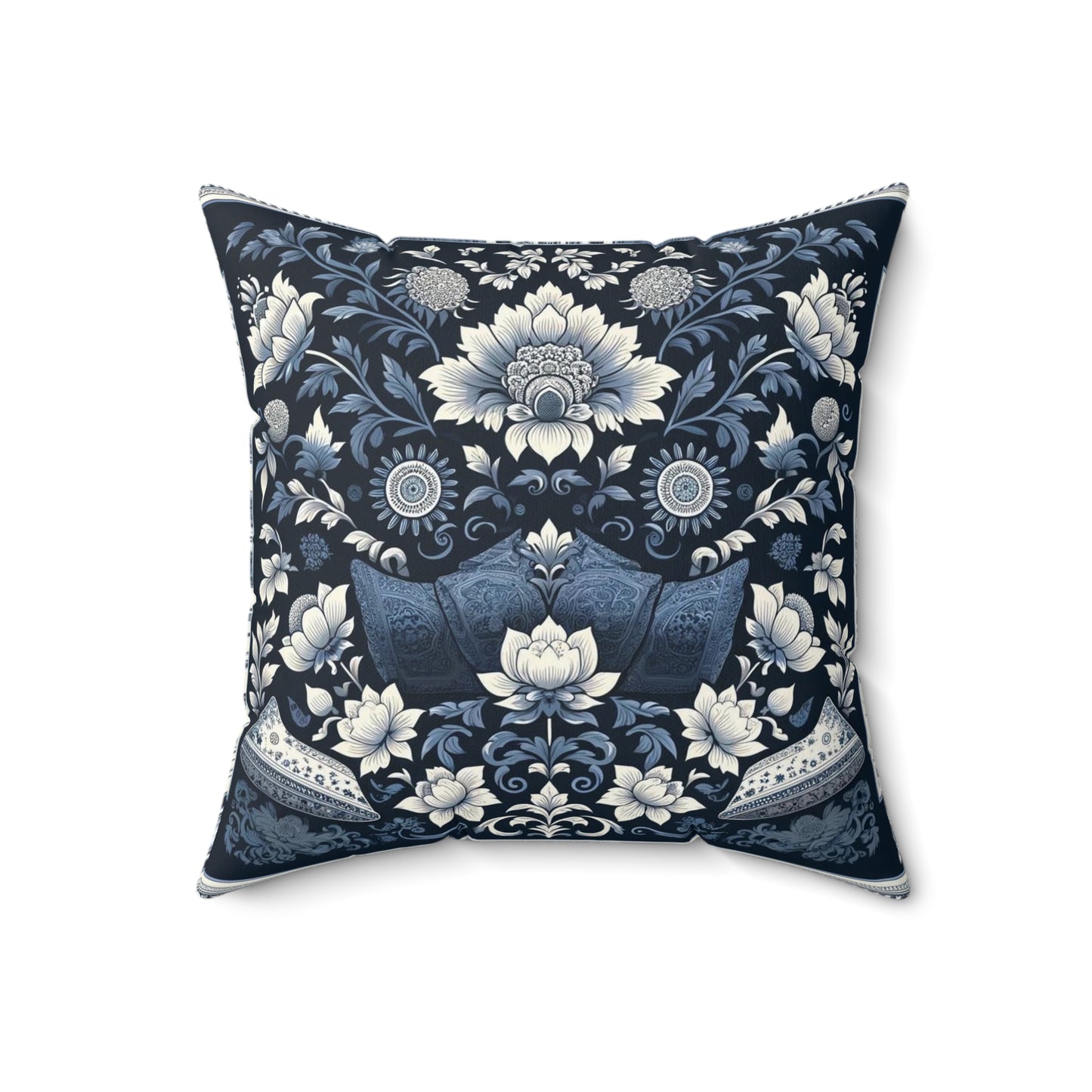 Spun Polyester Square Pillow