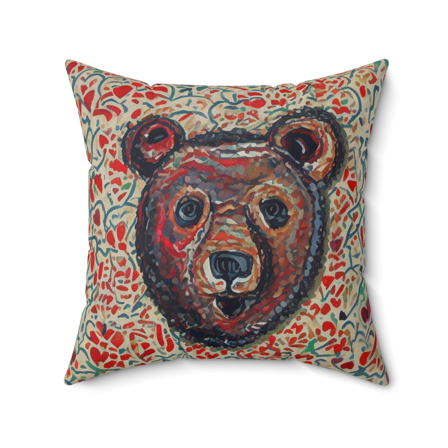 Spun Polyester Square Pillow