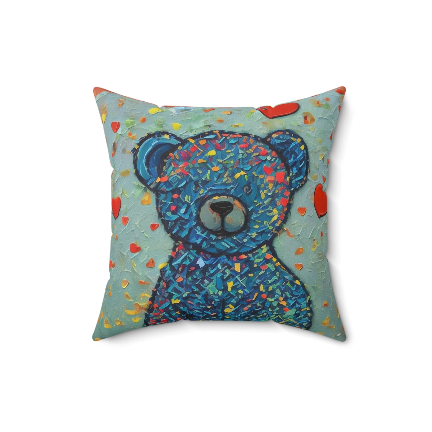 Spun Polyester Square Pillow