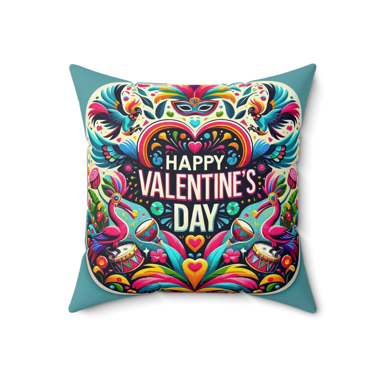 Spun Polyester Square Pillow