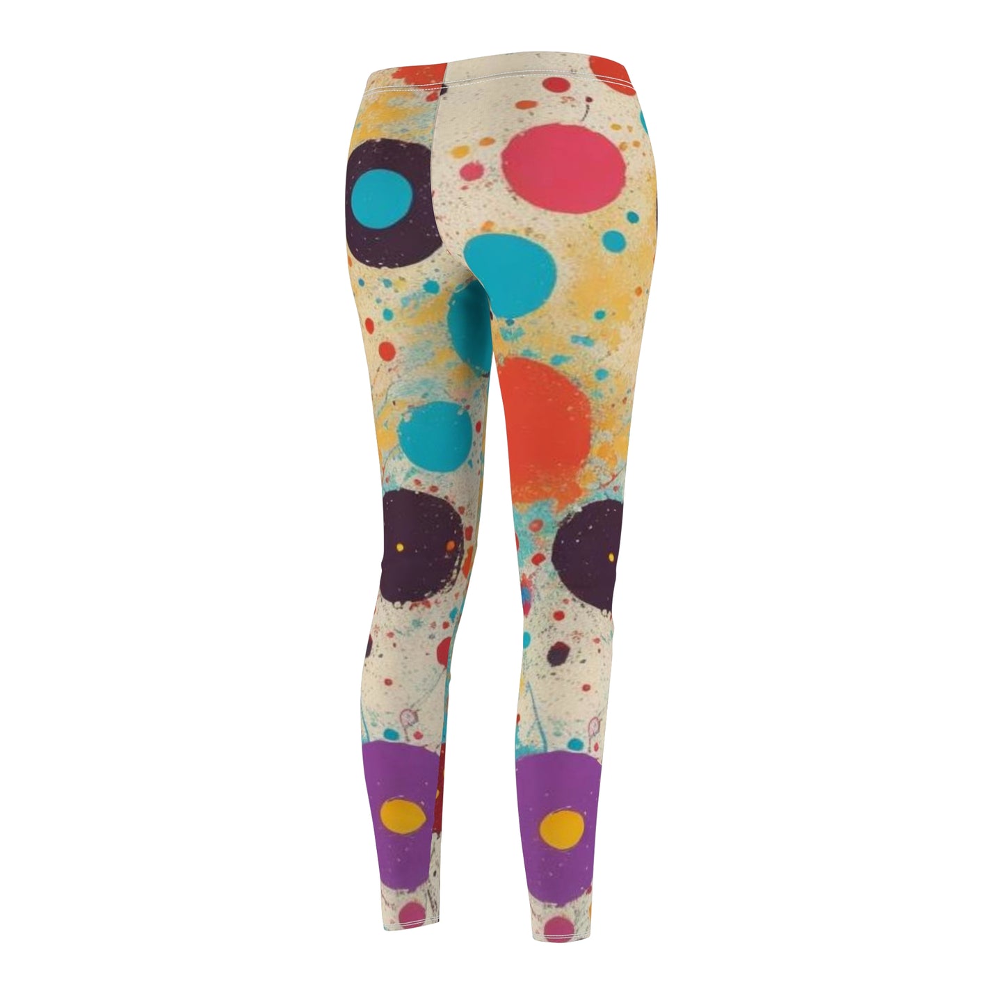 Women's Cut & Sew Casual Leggings (AOP)
