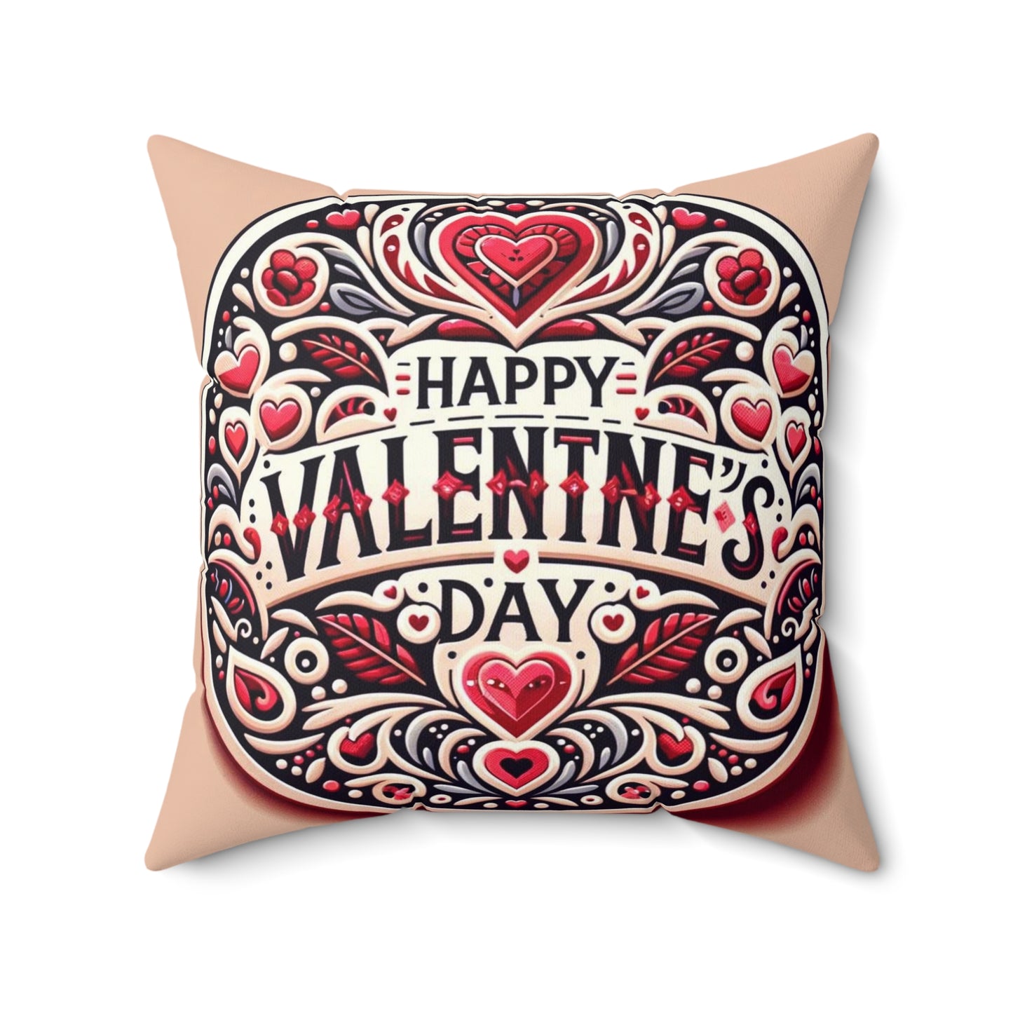 Spun Polyester Square Pillow