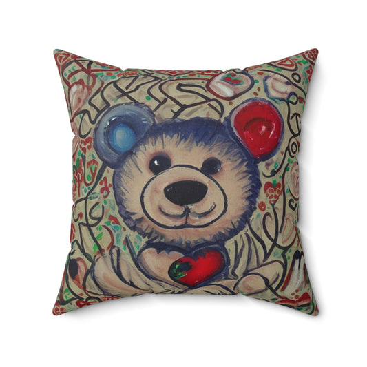 Spun Polyester Square Pillow