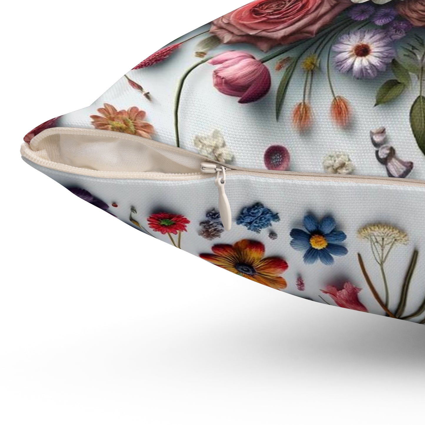 Spun Polyester Square Pillow