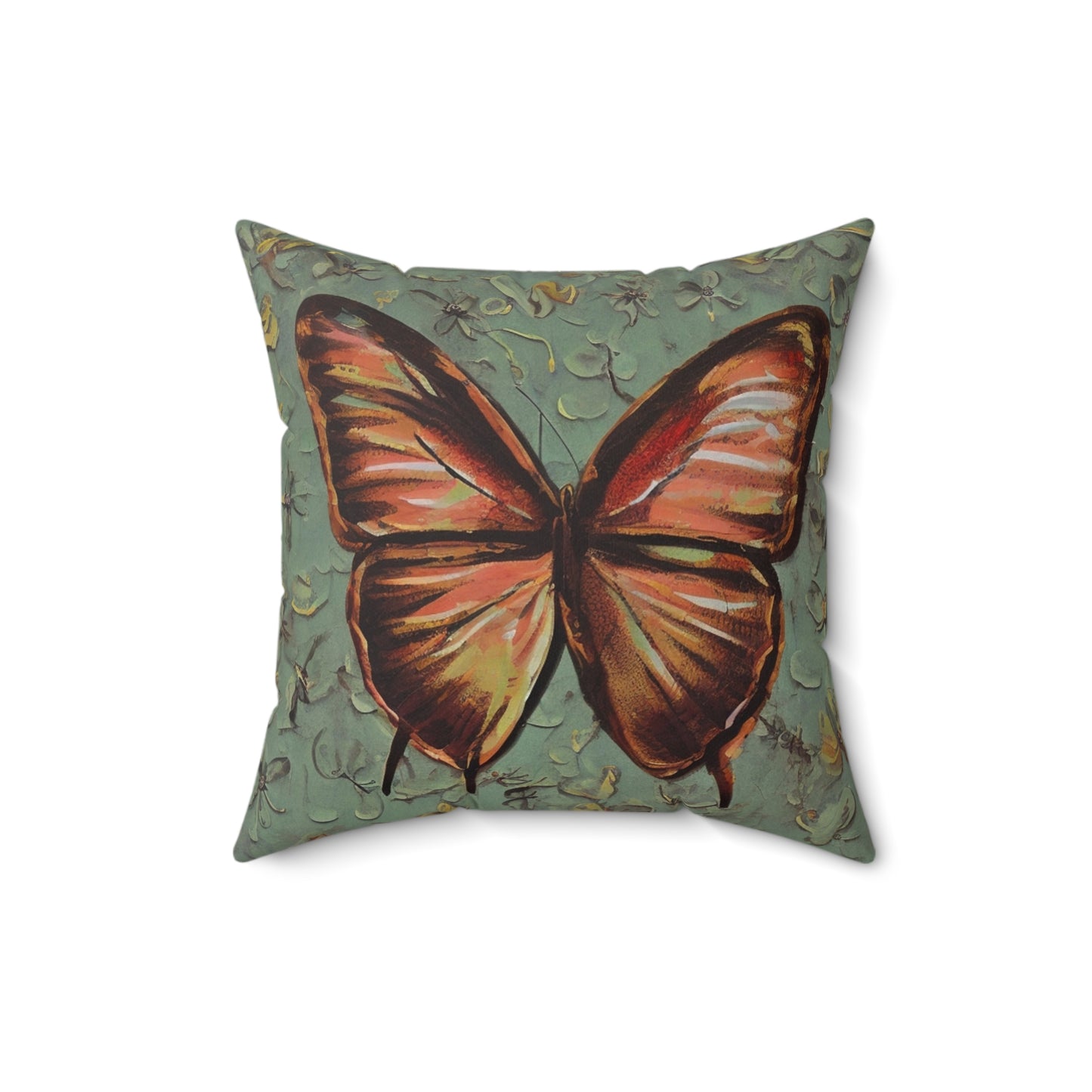 Spun Polyester Square Pillow
