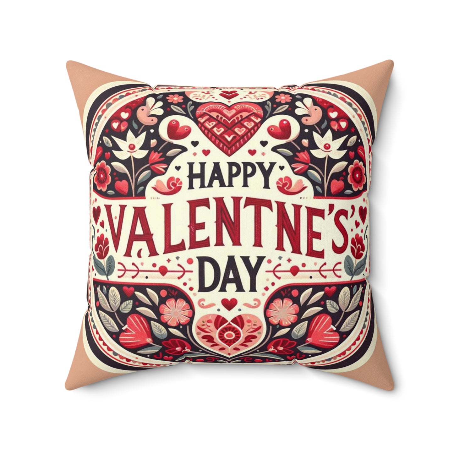 Spun Polyester Square Pillow