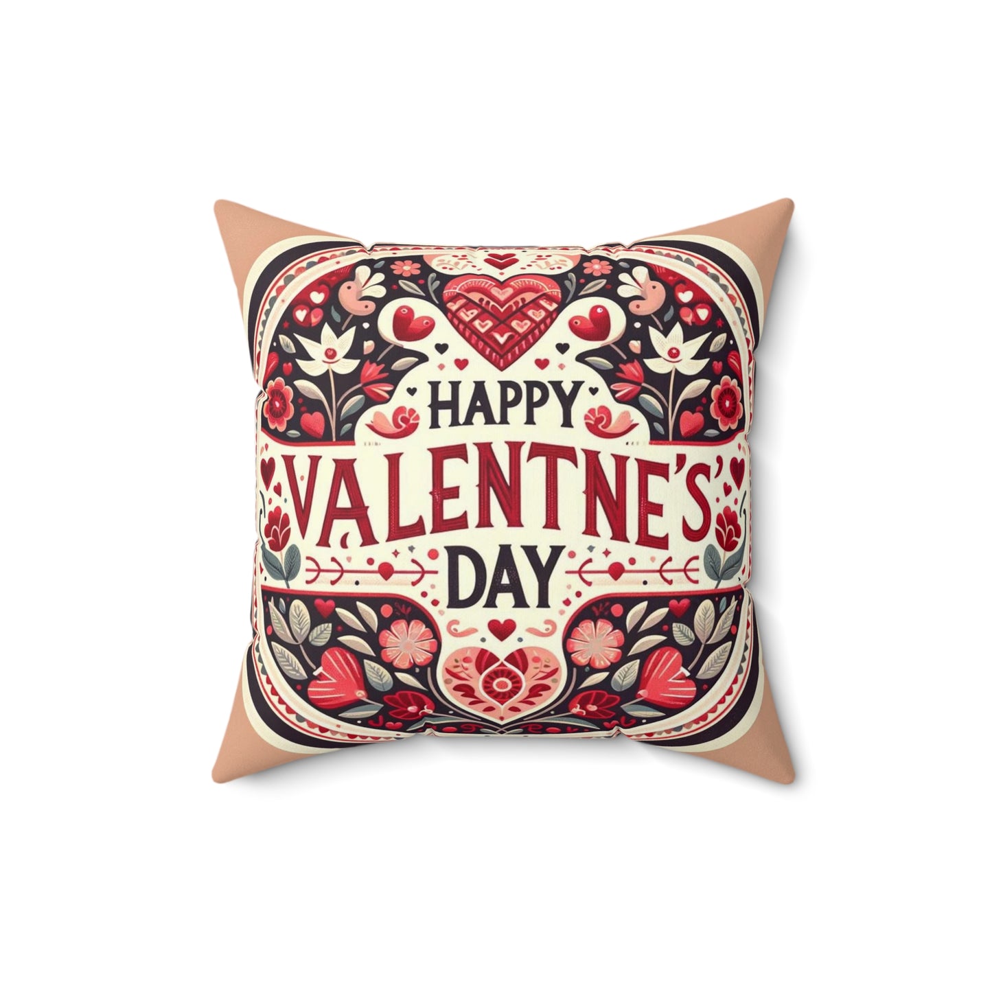 Spun Polyester Square Pillow