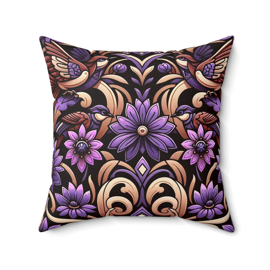 Spun Polyester Square Pillow