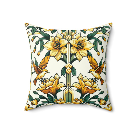 Spun Polyester Square Pillow