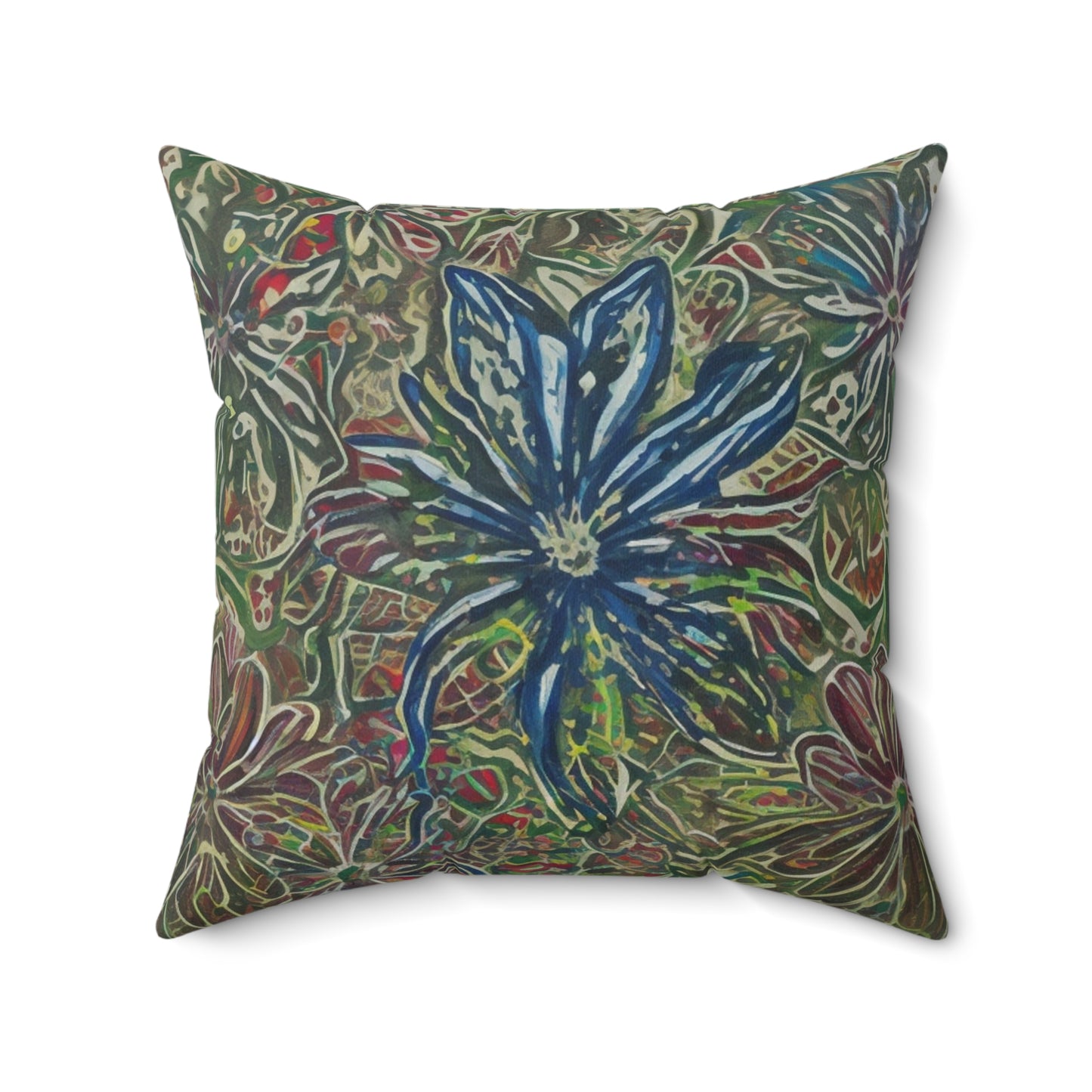 Spun Polyester Square Pillow