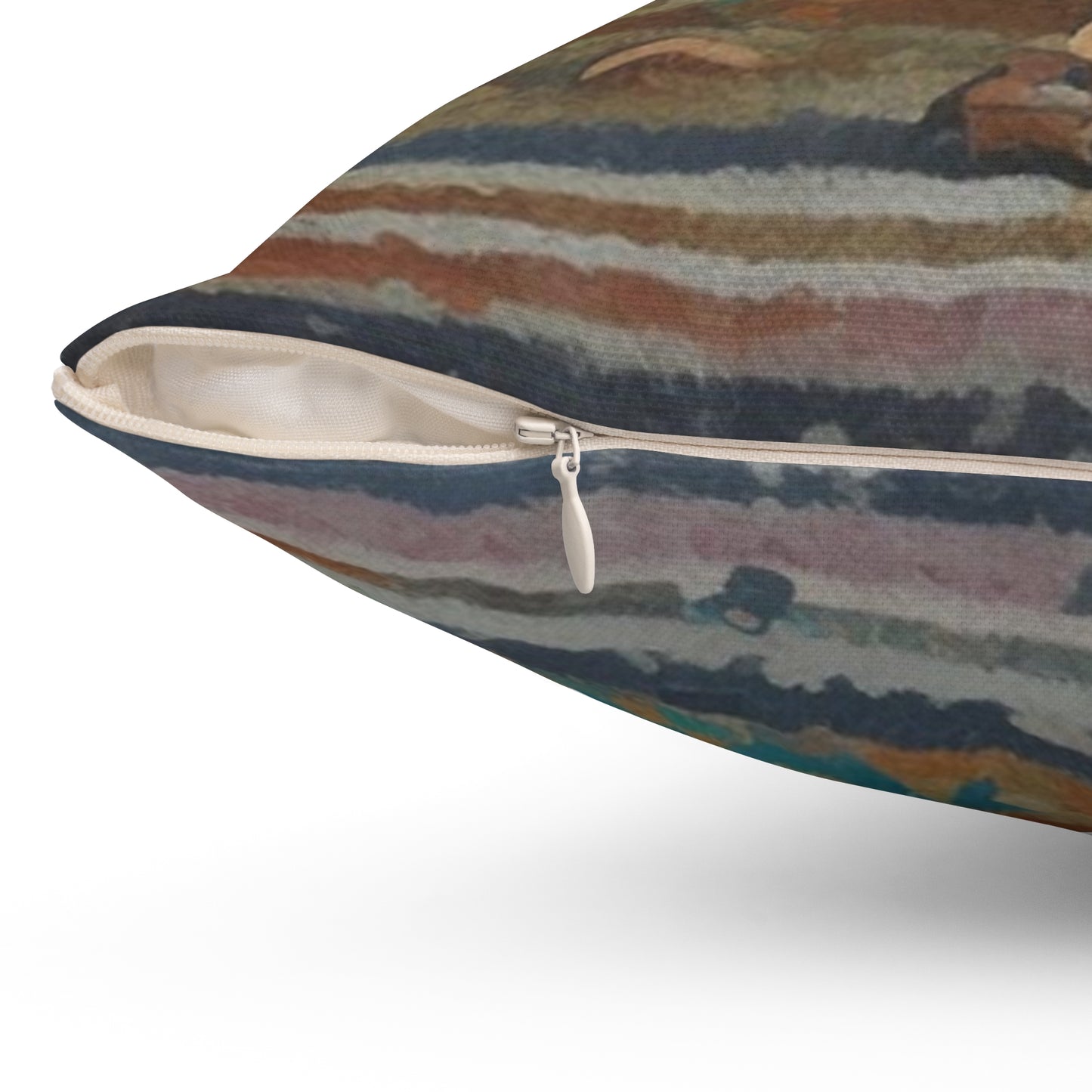 Spun Polyester Square Pillow