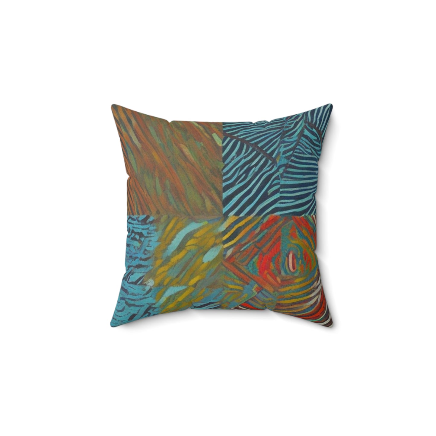 Spun Polyester Square Pillow