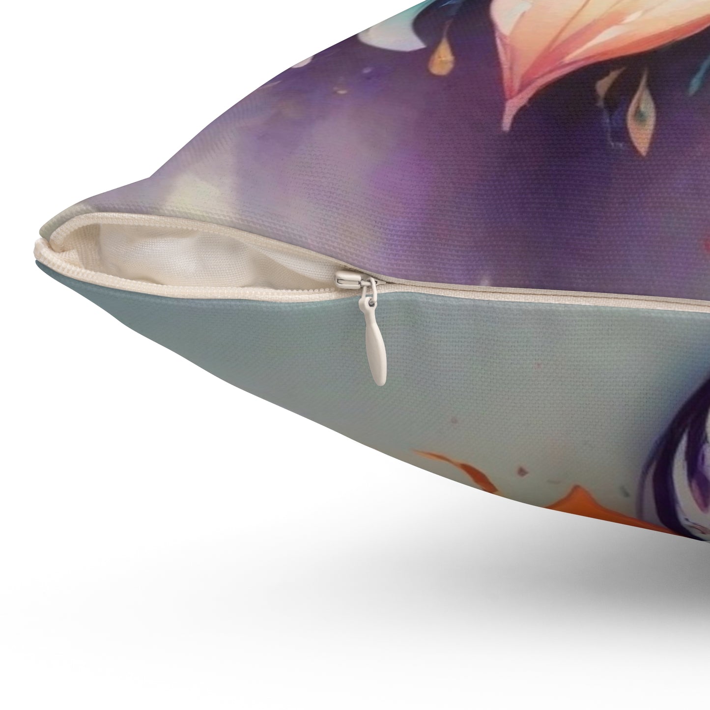 Spun Polyester Square Pillow
