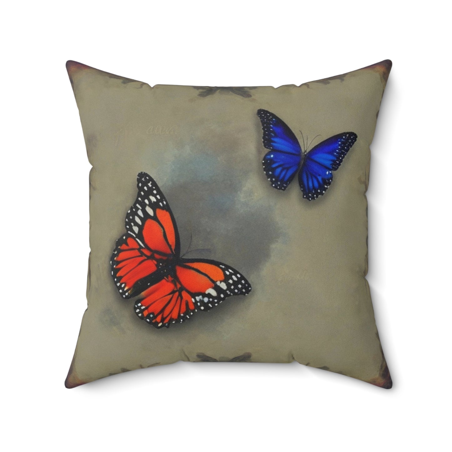 Spun Polyester Square Pillow