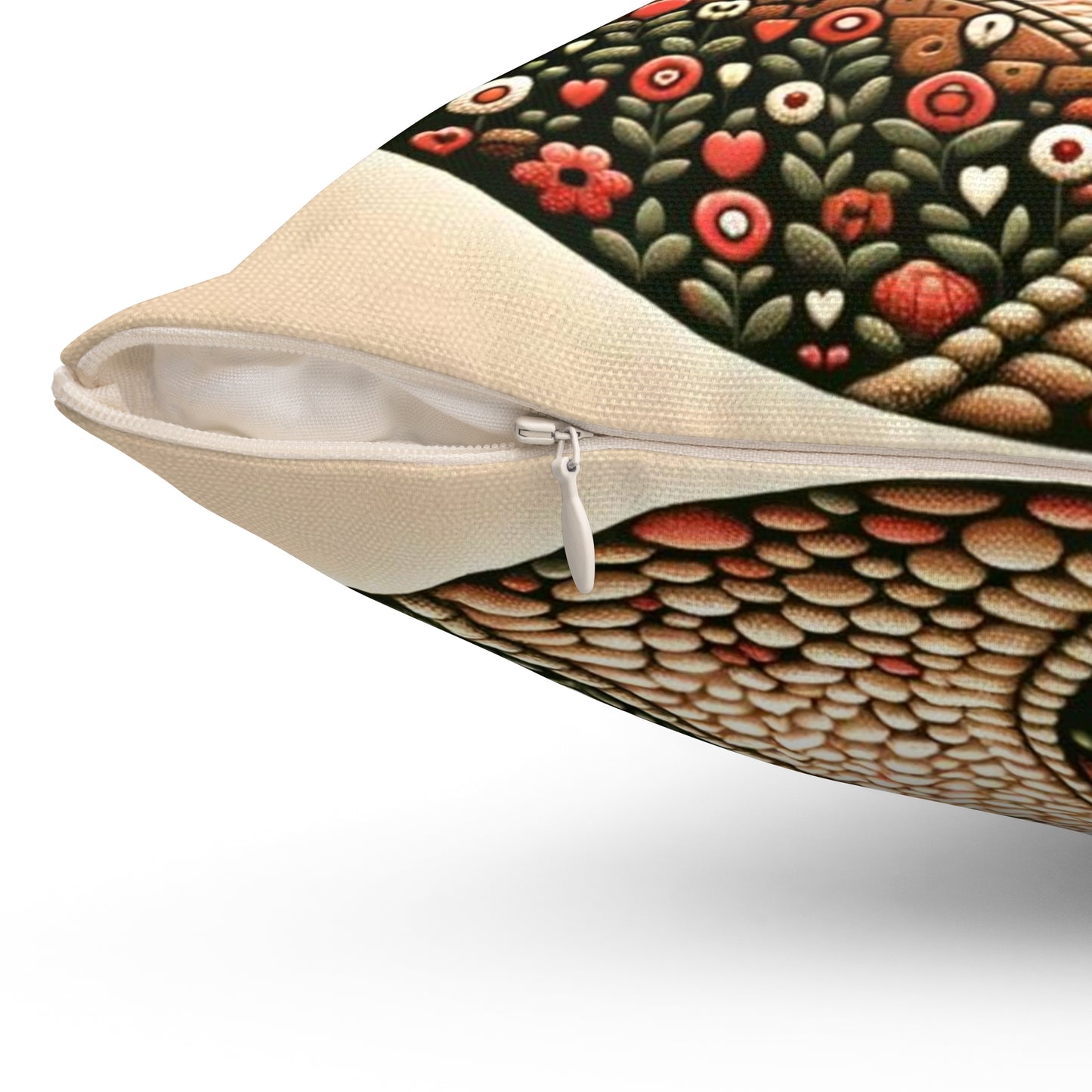 Spun Polyester Square Pillow