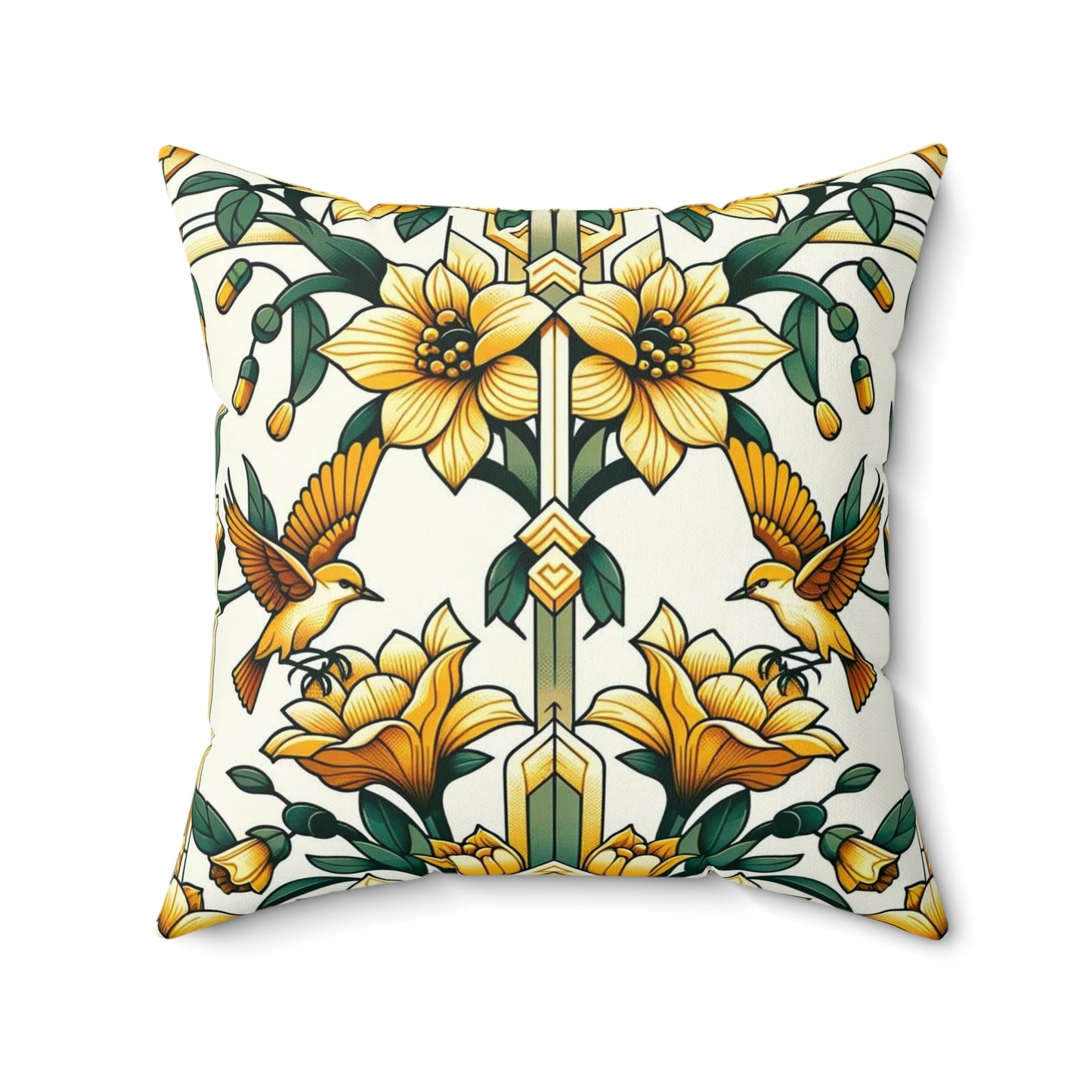 Spun Polyester Square Pillow