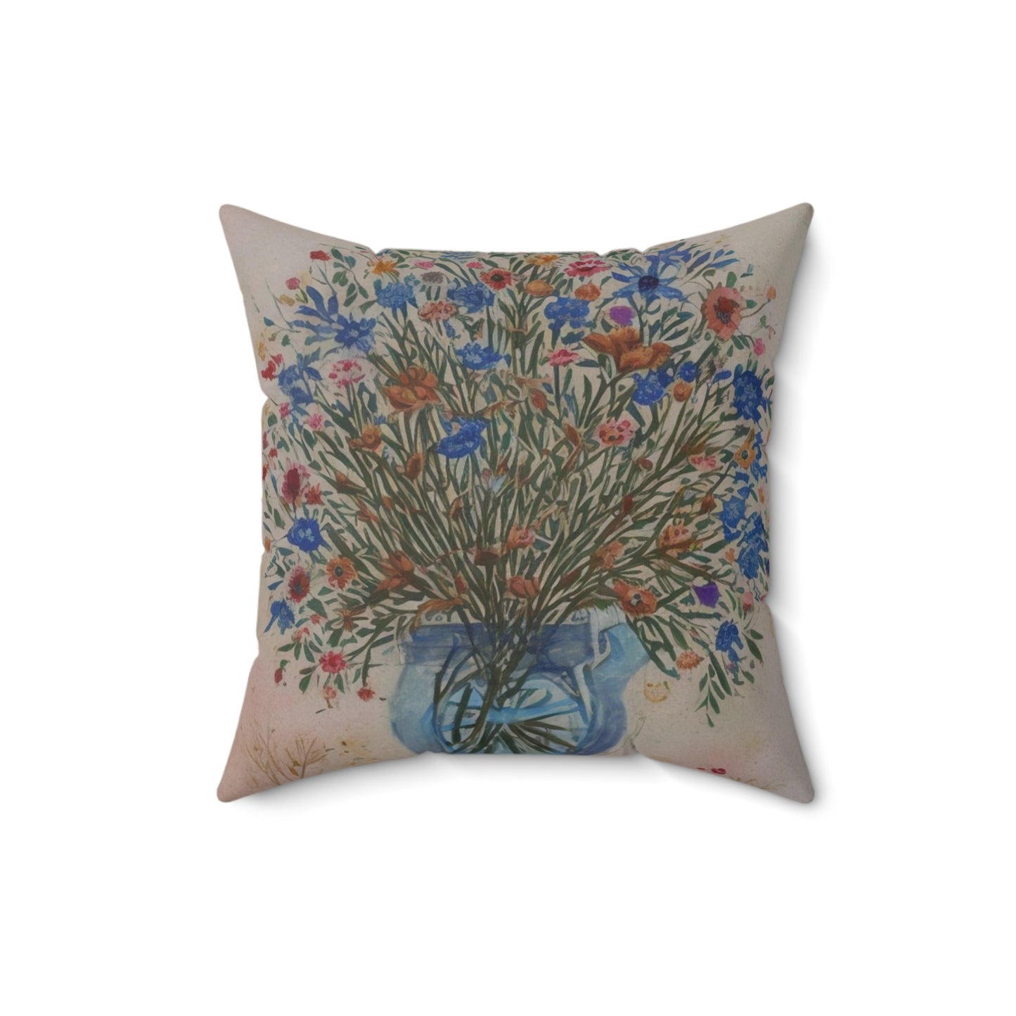 Spun Polyester Square Pillow