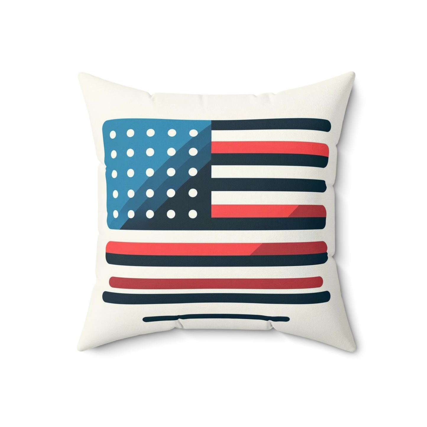 Spun Polyester Square Pillow