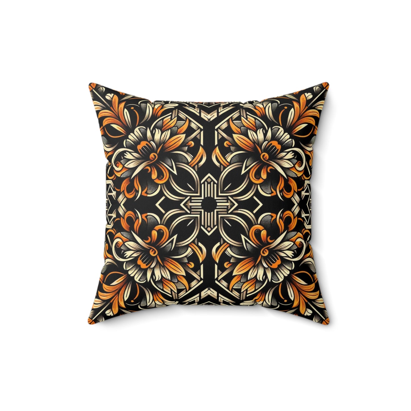 Spun Polyester Square Pillow