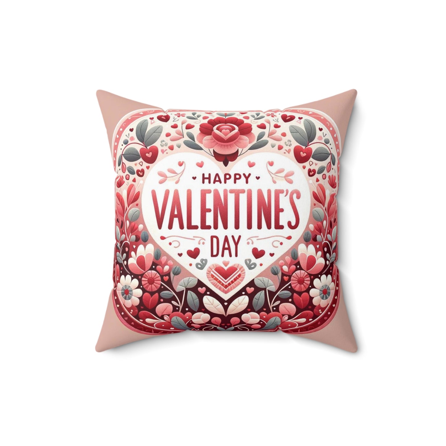 Spun Polyester Square Pillow