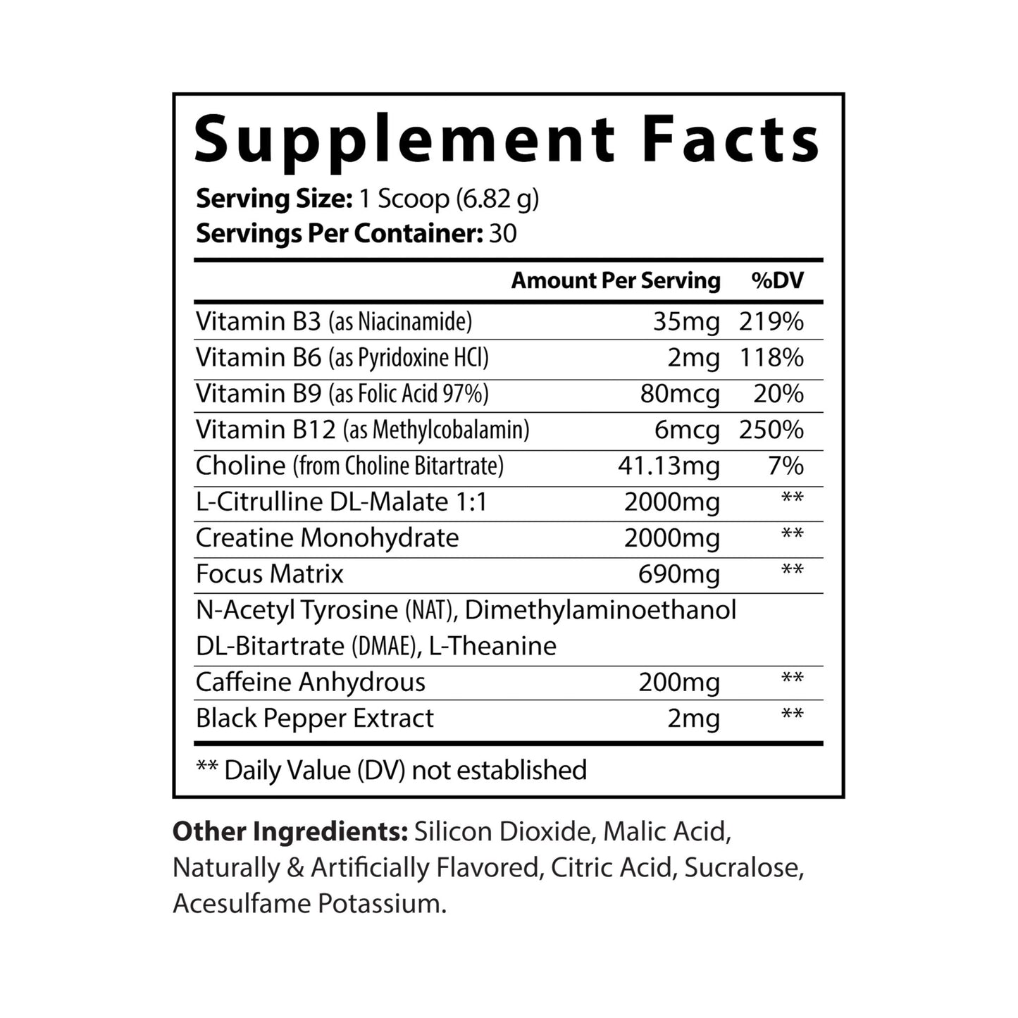 Pre-Workout Supplement, Fruit Punch (204g, 7.1oz) By Dr. Asad Ali Syed