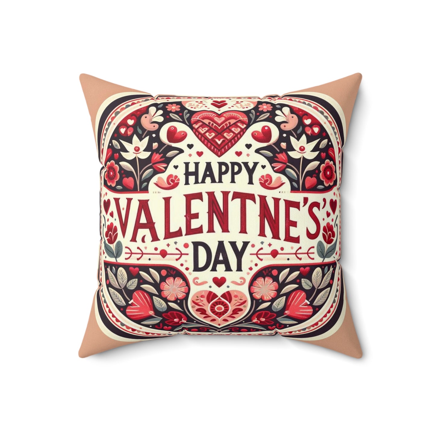 Spun Polyester Square Pillow