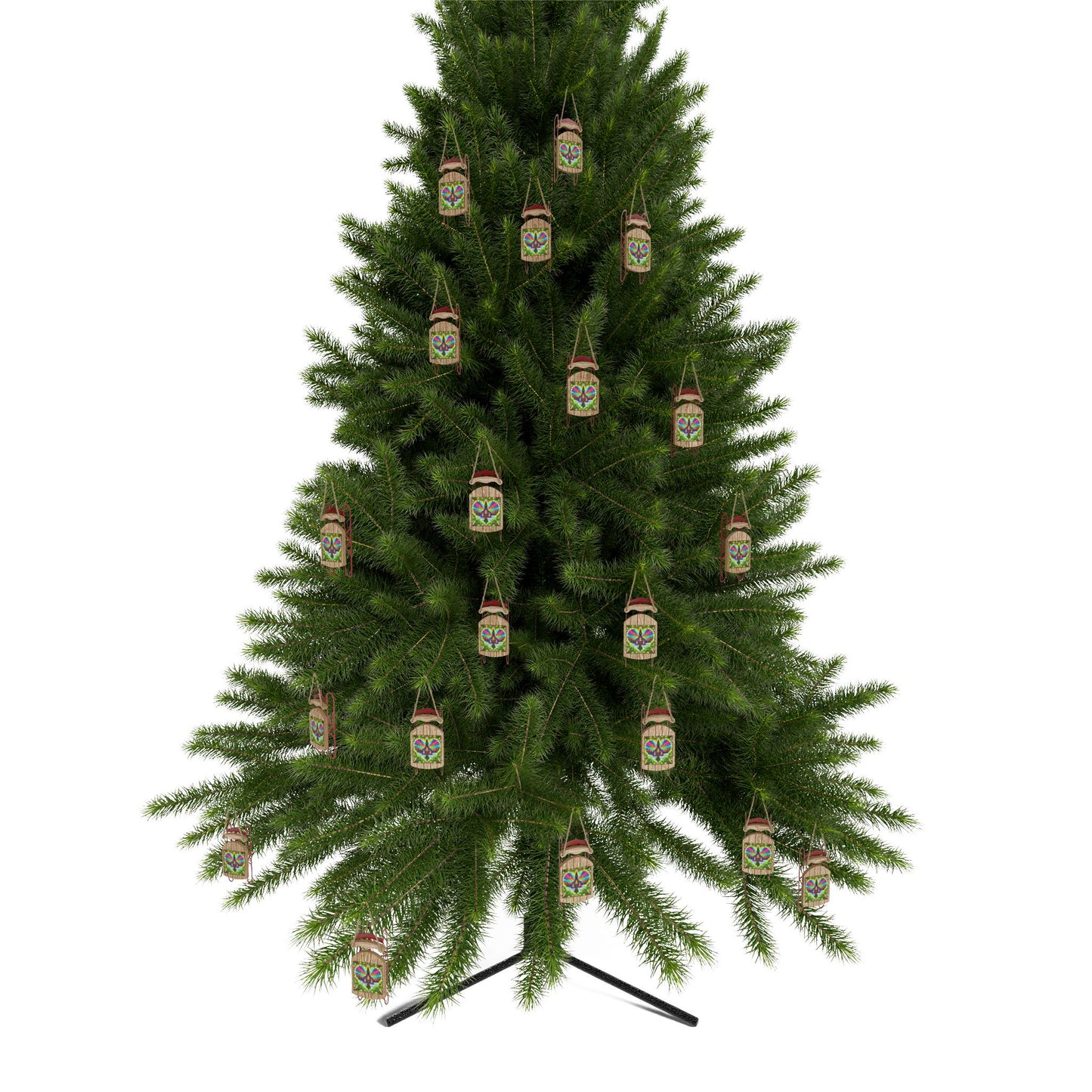 Sled Ornaments