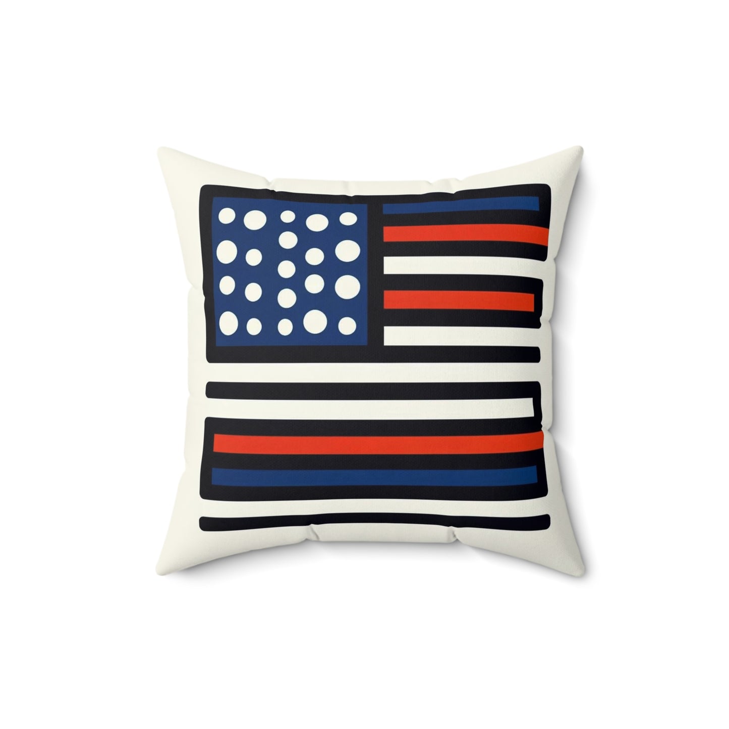 Spun Polyester Square Pillow