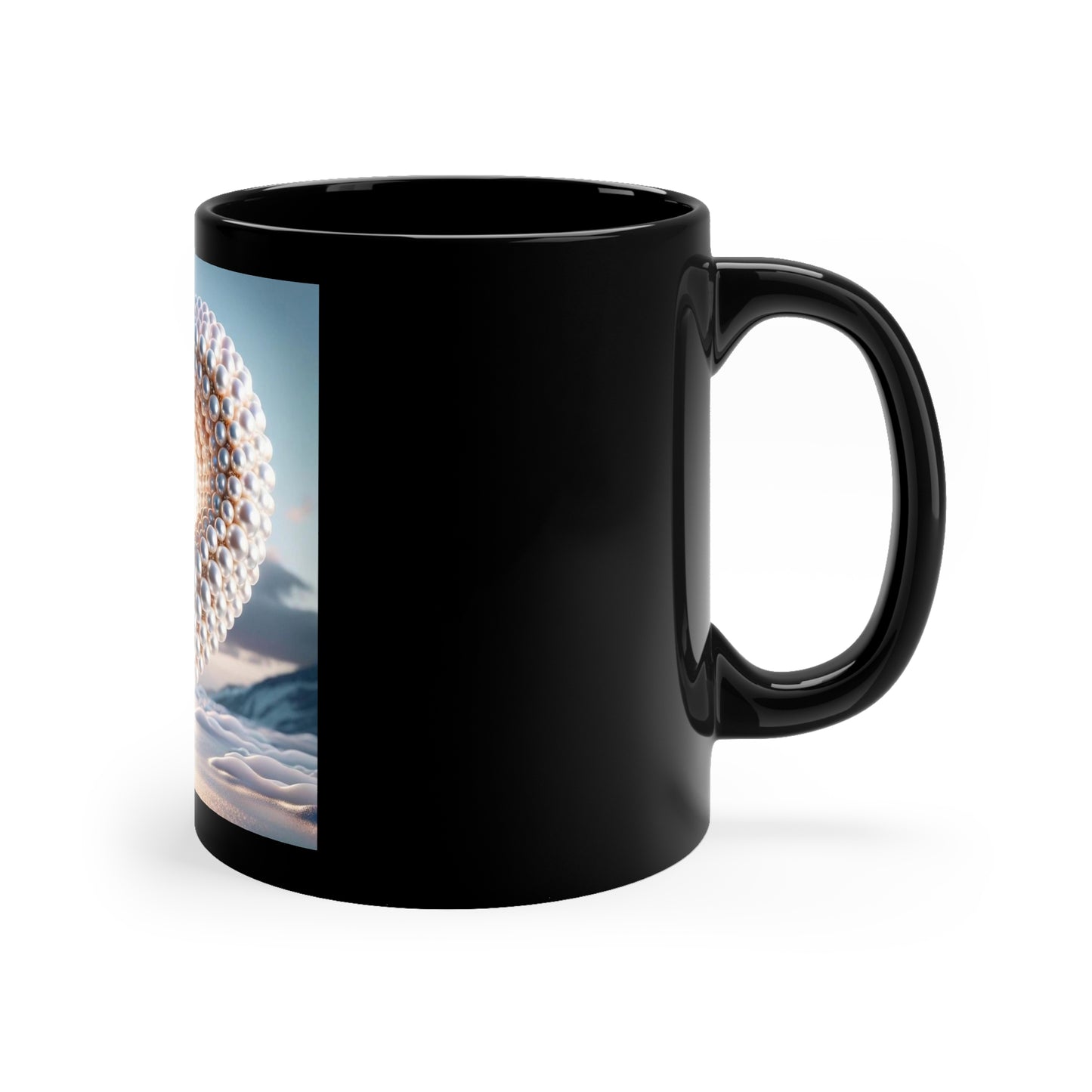 Black Coffee Mug, 11oz