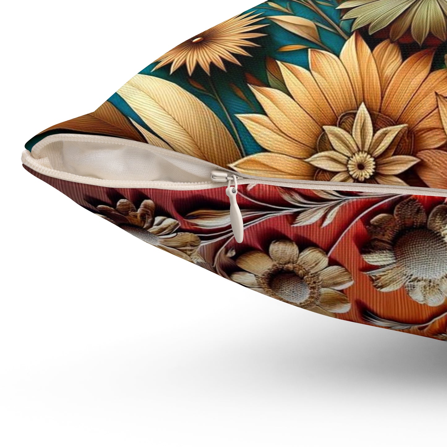 Spun Polyester Square Pillow