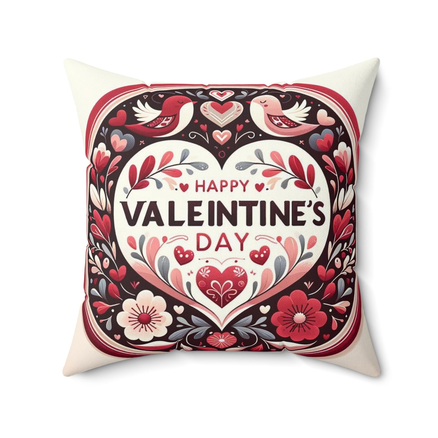 Spun Polyester Square Pillow