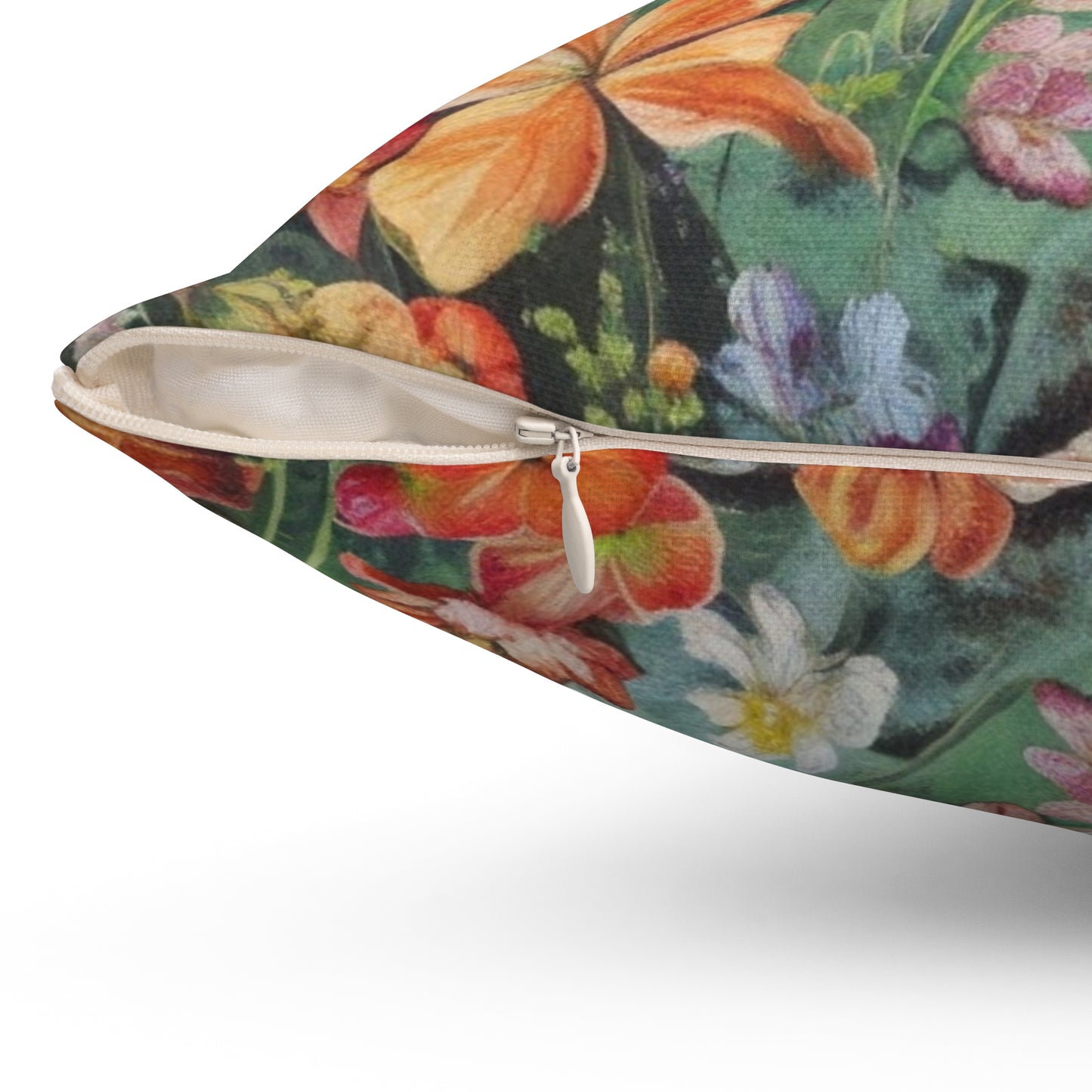 Spun Polyester Square Pillow