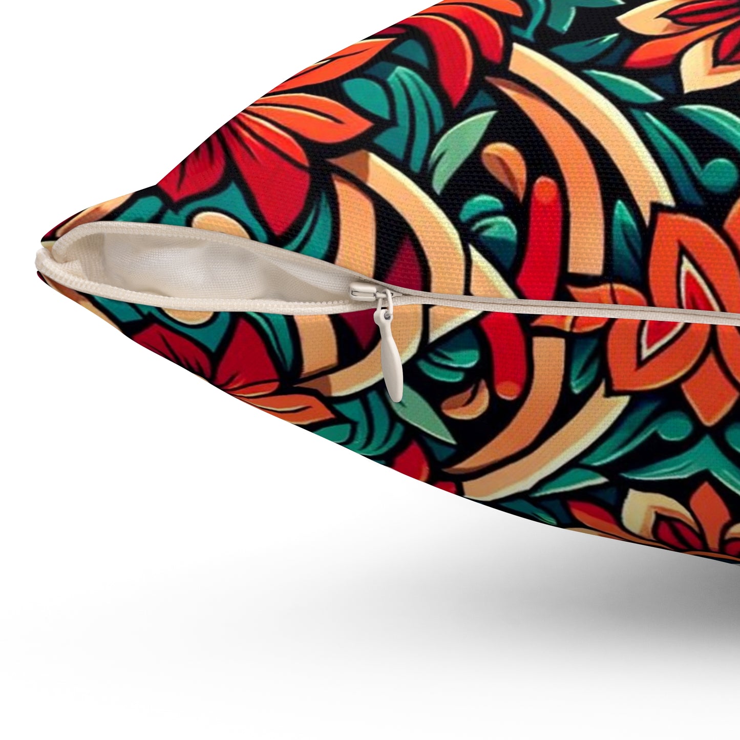 Spun Polyester Square Pillow