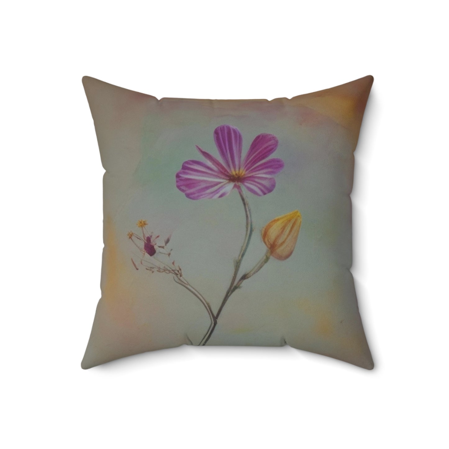 Spun Polyester Square Pillow