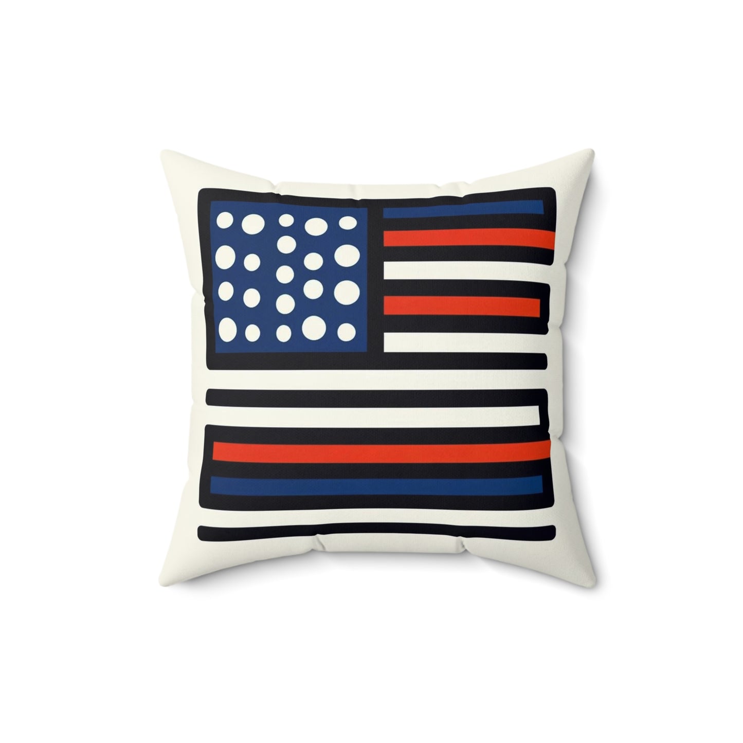 Spun Polyester Square Pillow