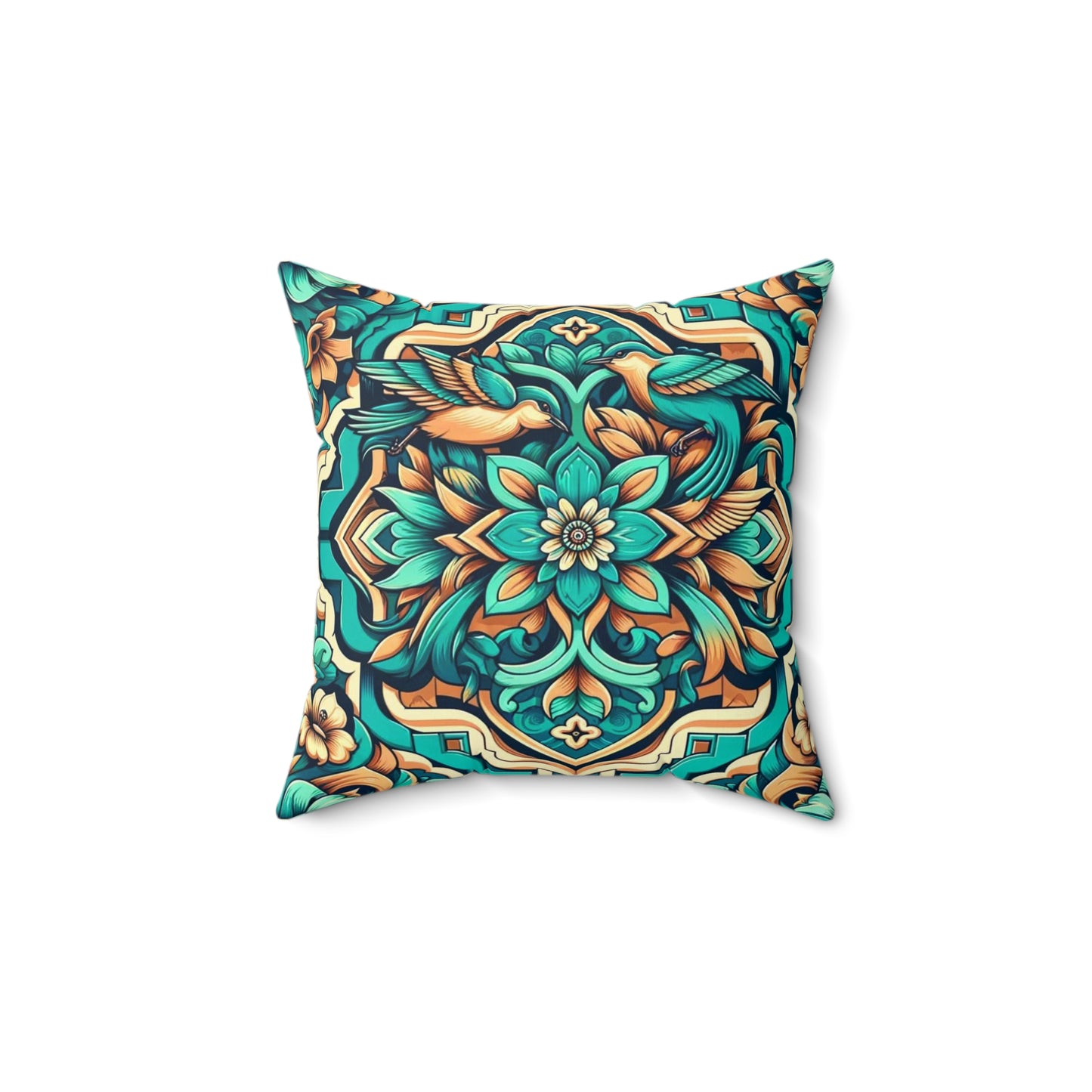 Spun Polyester Square Pillow
