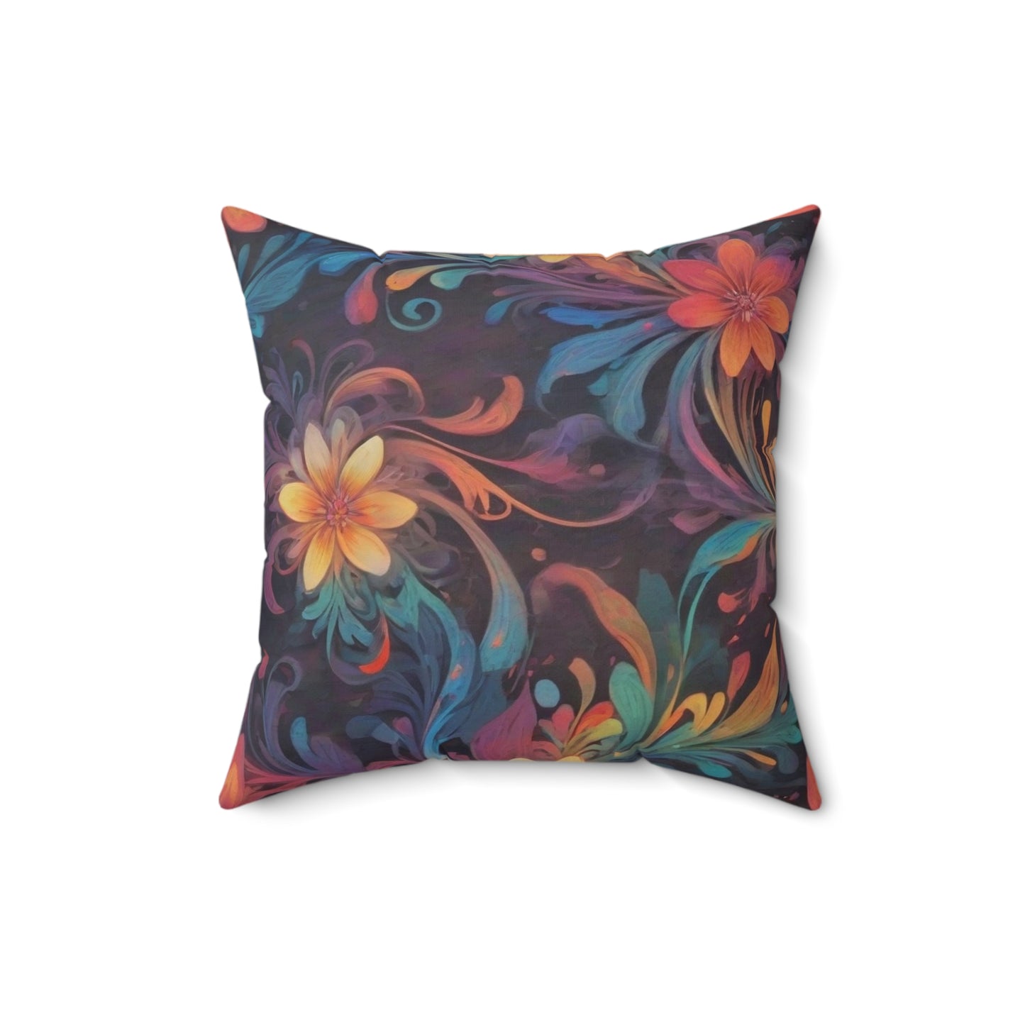 Spun Polyester Square Pillow