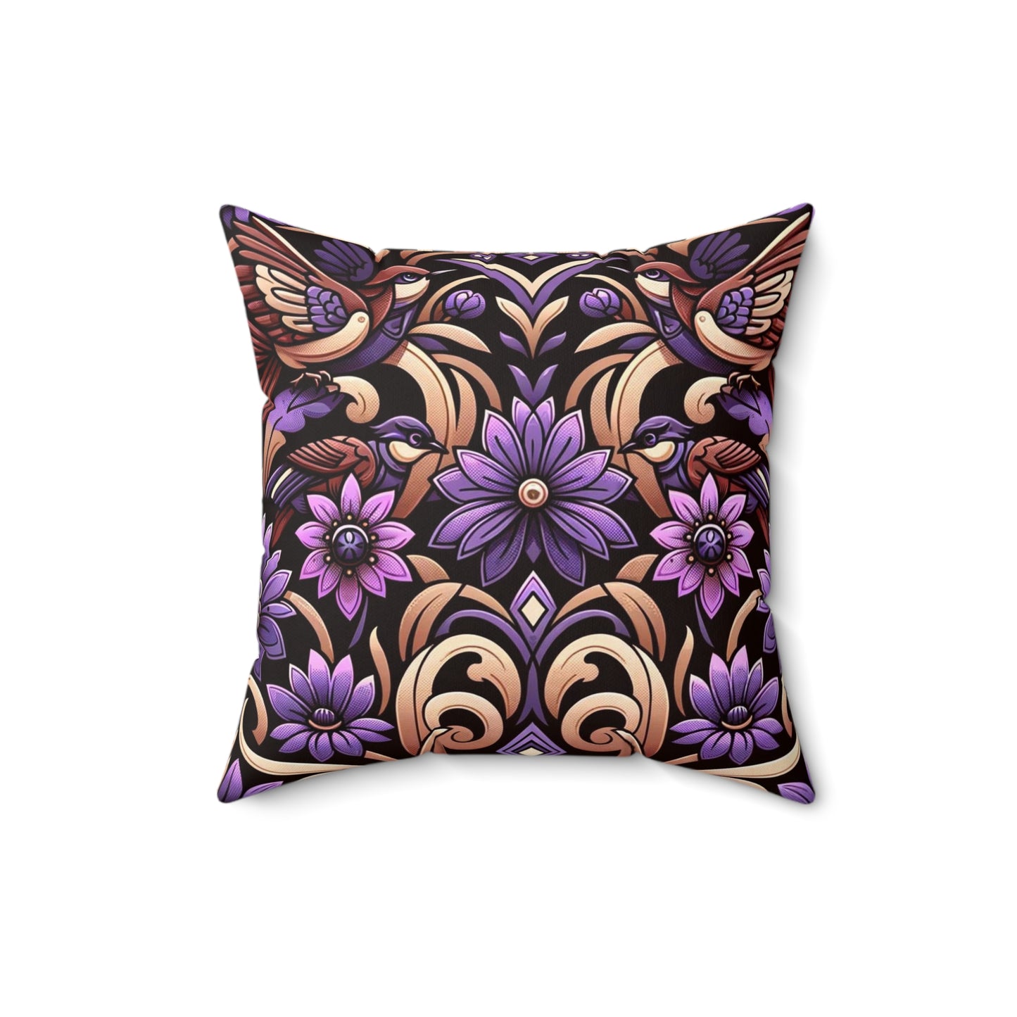 Spun Polyester Square Pillow