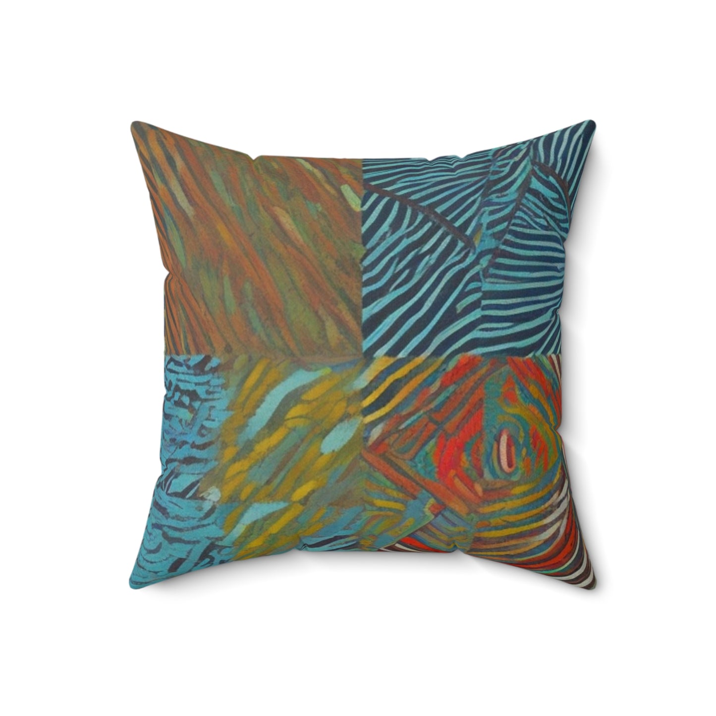 Spun Polyester Square Pillow