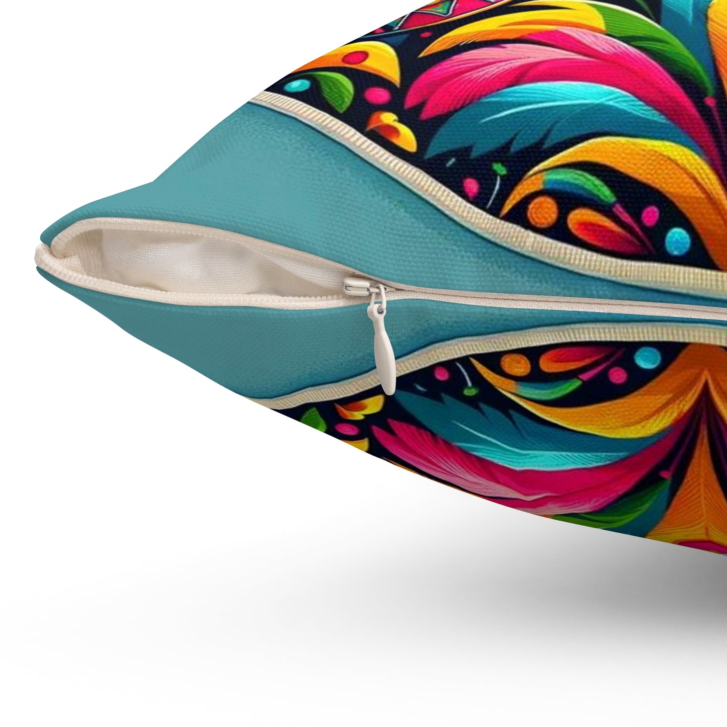 Spun Polyester Square Pillow