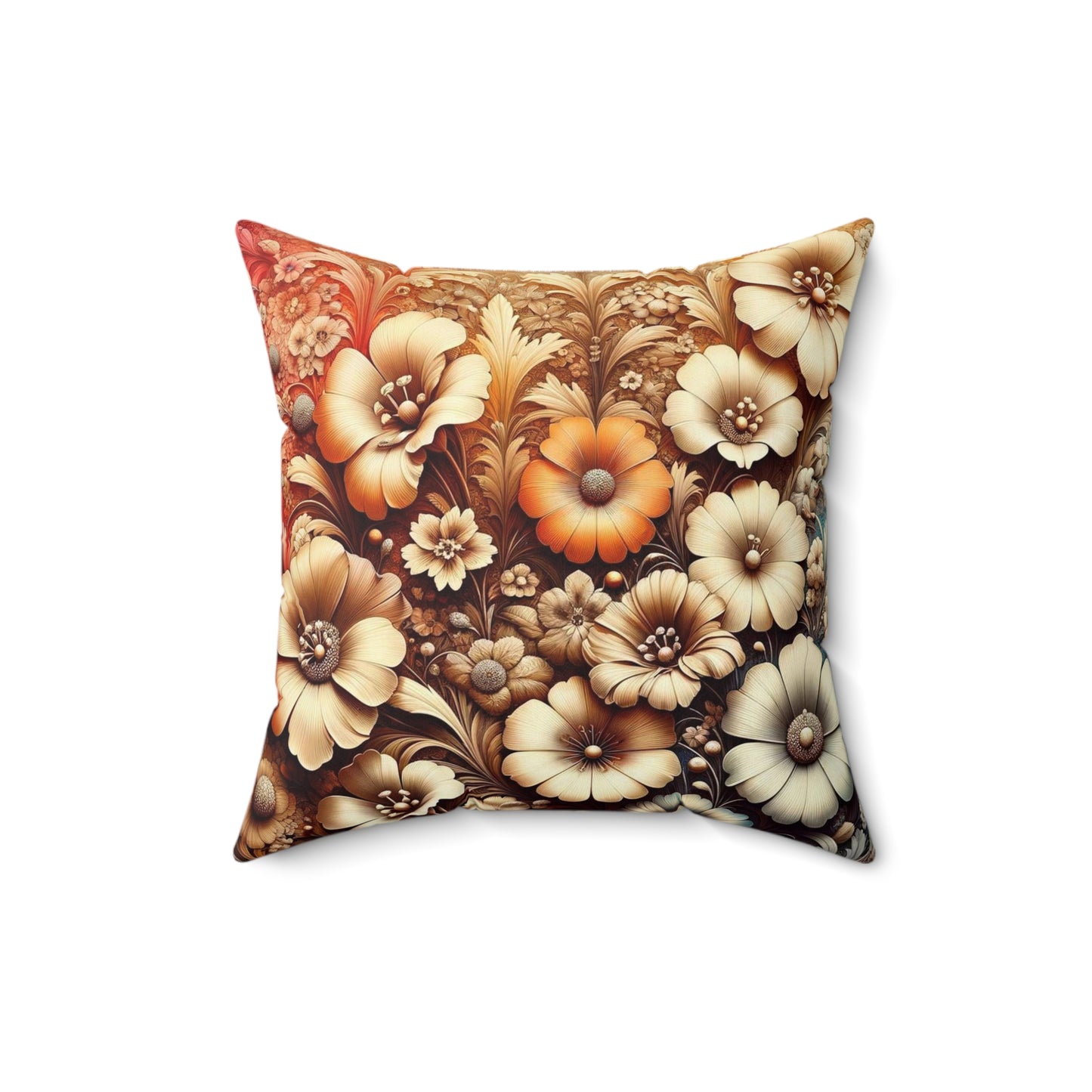 Spun Polyester Square Pillow