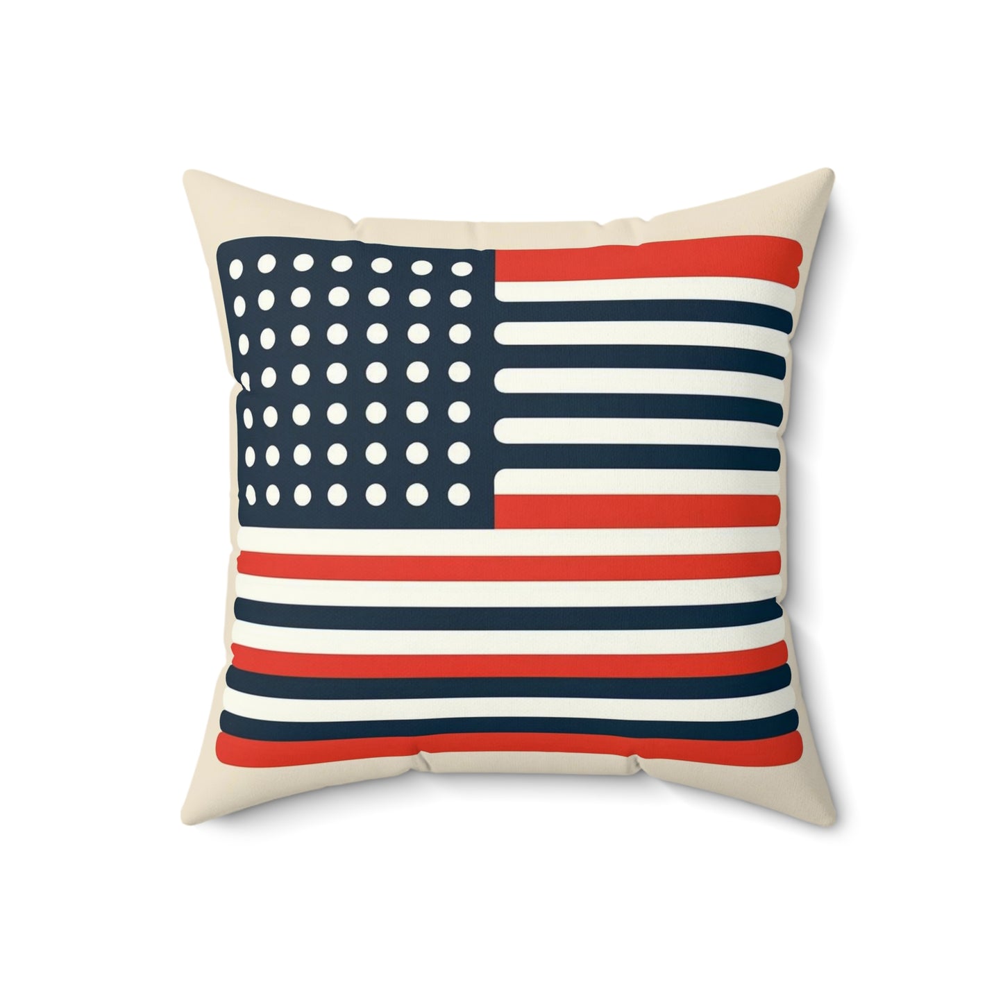 Spun Polyester Square Pillow