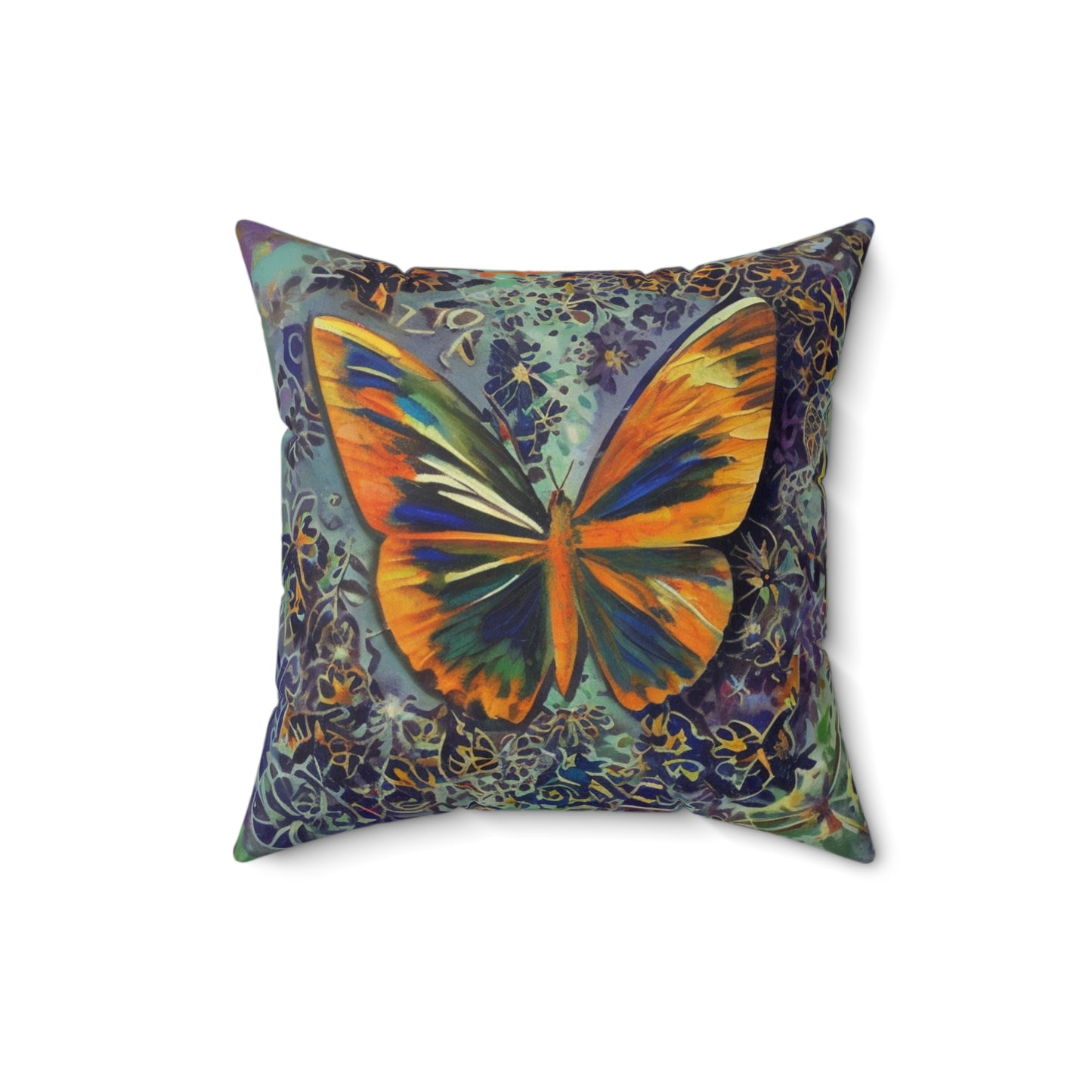 Spun Polyester Square Pillow